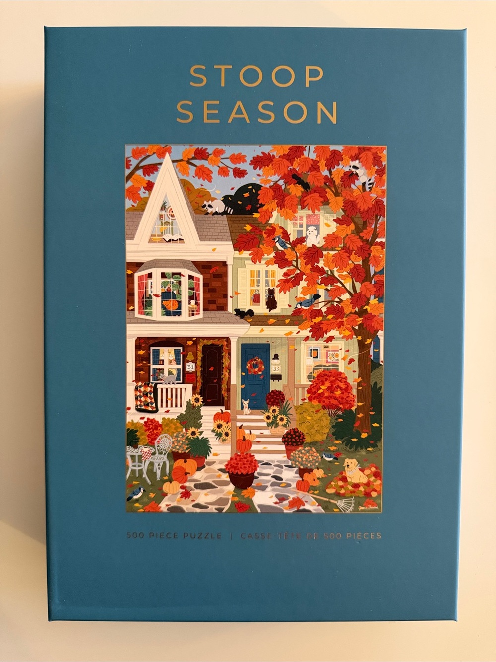 Hobbry- Stoop Season - 500-Piece Puzzle
